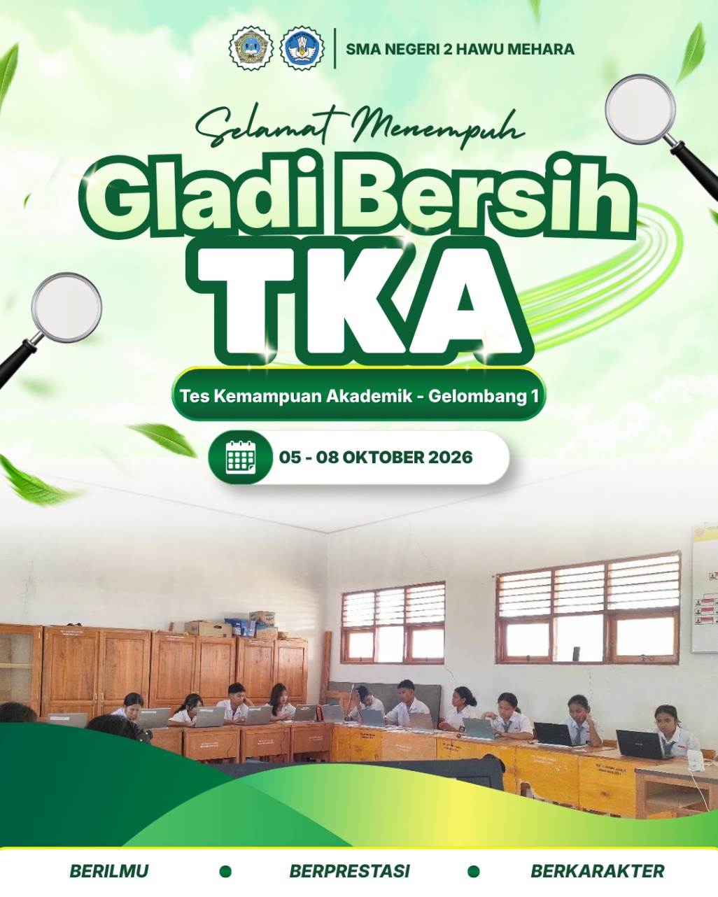 SMAN 2 Hawu Mehara Sukses Gelar Gladi Bersih TKA Gelombang 1 Tahun 2026